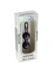Boules de Geisha en Silicone Prune Ø 3,1 cm