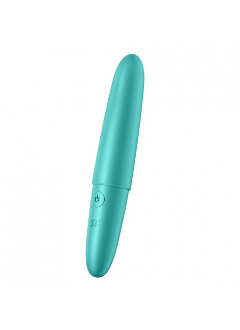 Vibromasseur turquoise USB Ultra Power Bullet 6 Satisfyer - CC597741