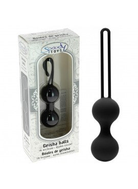 Boules de Geisha en Silicone Noir Ø 3,1 cm