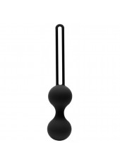 Boules de Geisha en Silicone Noir Ø 3,1 cm