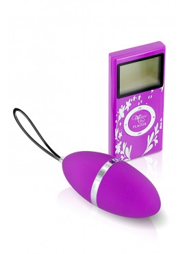 Oeuf vibrant violet 10 vitesses télécommande écran LCD - CC5720000050