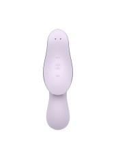 2 en 1 Vibromasseur et stimulateur de clitoris USB violet Curvy Trinity 2 Satisfyer - CC597788