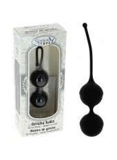 Boules de Geisha en Silicone Noir Ø 3,6 cm