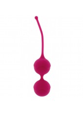 Boules de Geisha en Silicone Fuchsia Ø 3,6 cm
