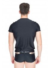 T-Shirt Marker Noir - LM713-81BLK