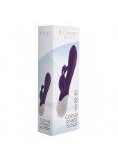 Vibromasseur USB Chauffant Rabbit Corabi Violet