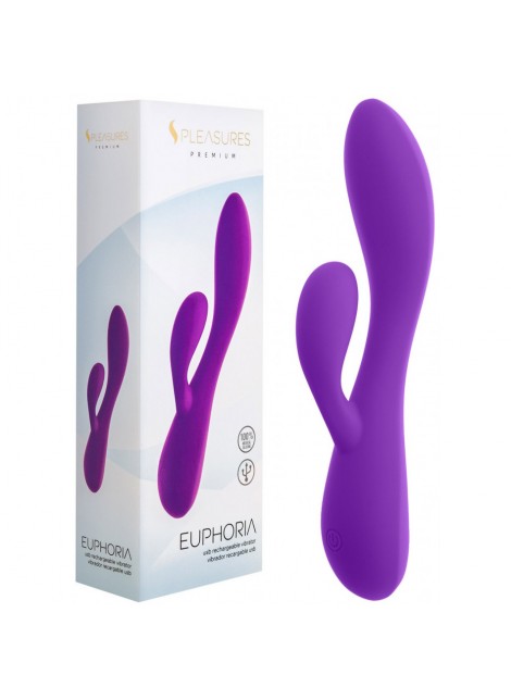 Vibromasseur Rechargeable Euphoria Violet