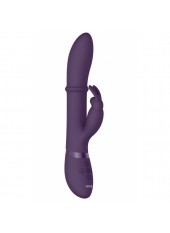 Vibromasseur USB Triple Fonction Halo Violet