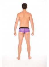 Mini-Pant violet en dentelle délicate - LM2006-68PUR