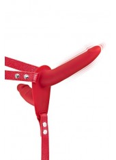 Double gode ceinture rouge vibrant - CC5310020030