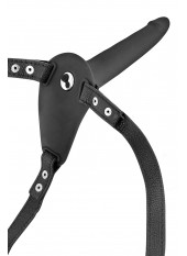 Gode ceinture vibrant noir USB - CC5310030010