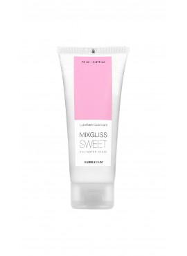 Lubrifiant Mixgliss eau Sweet Bubble Gum 70 ML - MIXGLISS