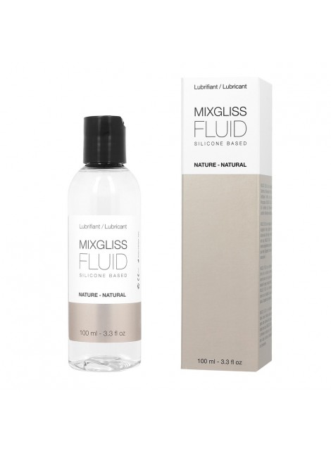 Lubrifiant Mixgliss Fluid nature silicone sans parfum 100 ML - MG0005