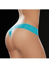 String brésilien bleu turquoise en dentelle - MAL93TUR