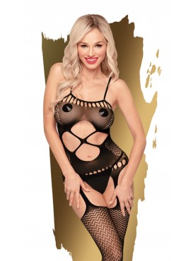 Bodystocking Noir Hot nightfall - PH0031BLK