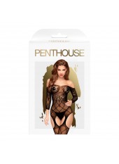 Bodystocking Noir Top-notch - PH0041BLK