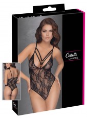 Body string en fine dentelle noire - R2642727