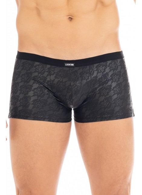 Boxer noir Pleasure - LM2302-67BLK