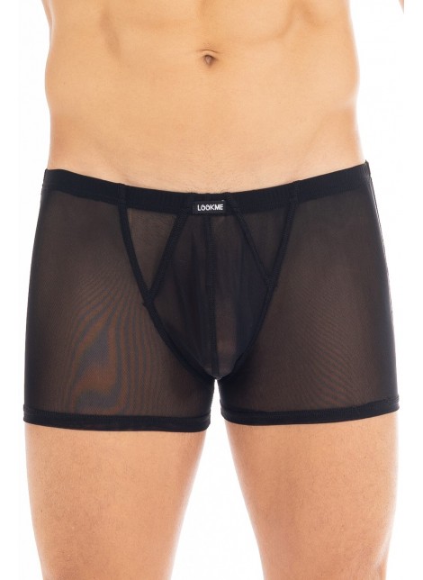 Boxer résille noir malibu - LM92-67BLK