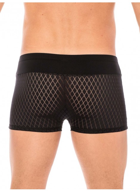 Boxer noir Seduction - LM2105-67BLK