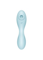 Vibromasseur connecté 3 en 1 Bleu USB Curvy Trinity 5 - CC597823