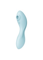 Vibromasseur connecté 3 en 1 Bleu USB Curvy Trinity 5 - CC597823