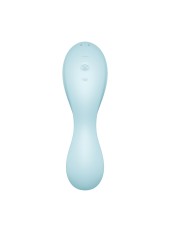 Vibromasseur connecté 3 en 1 Bleu USB Curvy Trinity 5 - CC597823