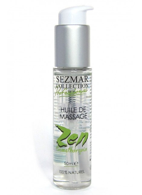 Huile de massage professionnelle ZEN 100% naturelle 50 ml - SEZ099