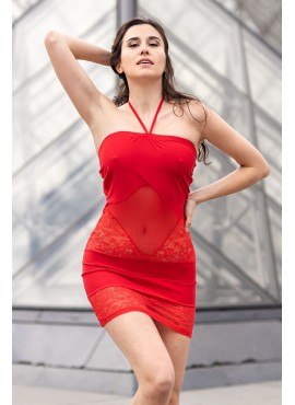 Robe rouge Milena - LDR2RED