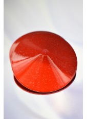 Nipple Métal rouge Cache tétons cône - 202000104
