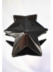 Nipple Métal noir Cache tétons d'étoile - 202400107