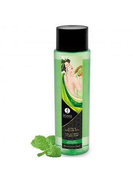 Gel de bain et douche menthe sensuelle Shunga 370 ml - CC5269