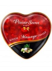 Mini bougie de massage fruits exotiques boîte coeur 35ml - CC826067
