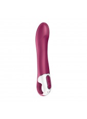 Vibromasseur chauffant connecté USB rouge Big Heat Satisfyer - CC597784
