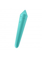 Vibromasseur connecté turquoise USB Ultra Power Bullet 8 Satisfyer - CC597744