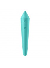Vibromasseur connecté turquoise USB Ultra Power Bullet 8 Satisfyer - CC597744