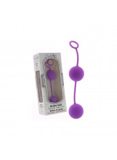 Boules de Geisha en silicone pourpre