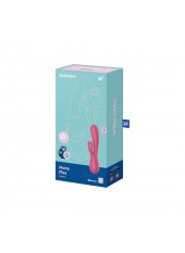 Vibromasseur rabbit rouge connecté Mono Flex Satisfyer - CC5972440050