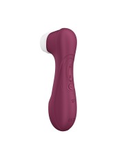 Stimulateur de clitoris 2 embouts avec techonologie Liquid Air Pro 2 Generation 3 rouge USB Satisfyer - CC597814