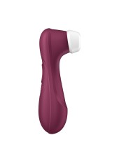 Stimulateur de clitoris 2 embouts avec techonologie Liquid Air Pro 2 Generation 3 rouge USB Satisfyer - CC597814