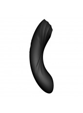 2 en 1 Stimulateur de clitoris et vibromasseur Curvy Trinity Noir 4 Satisfyer - CC597773
