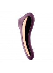 2 en 1 Stimulateur de clitoris et vibromasseur Dual kiss rouge Satisfyer - CC597774