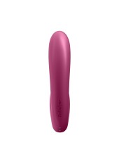 2 en 1 Vibromasseur point G avec stimulateur clitoris connecté USB rouge Sunray Satisfyer - CC597807