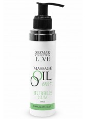 Huile de massage comestible bubble gum 100ml - SEZ051A