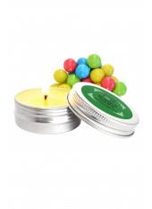 Mini Bougie de massage Bubble Gum 30ml - SEZ0066