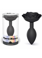 Plug Anal Open Roses Large Noir