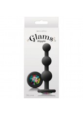 Plug Anal Glams Ripple Noir