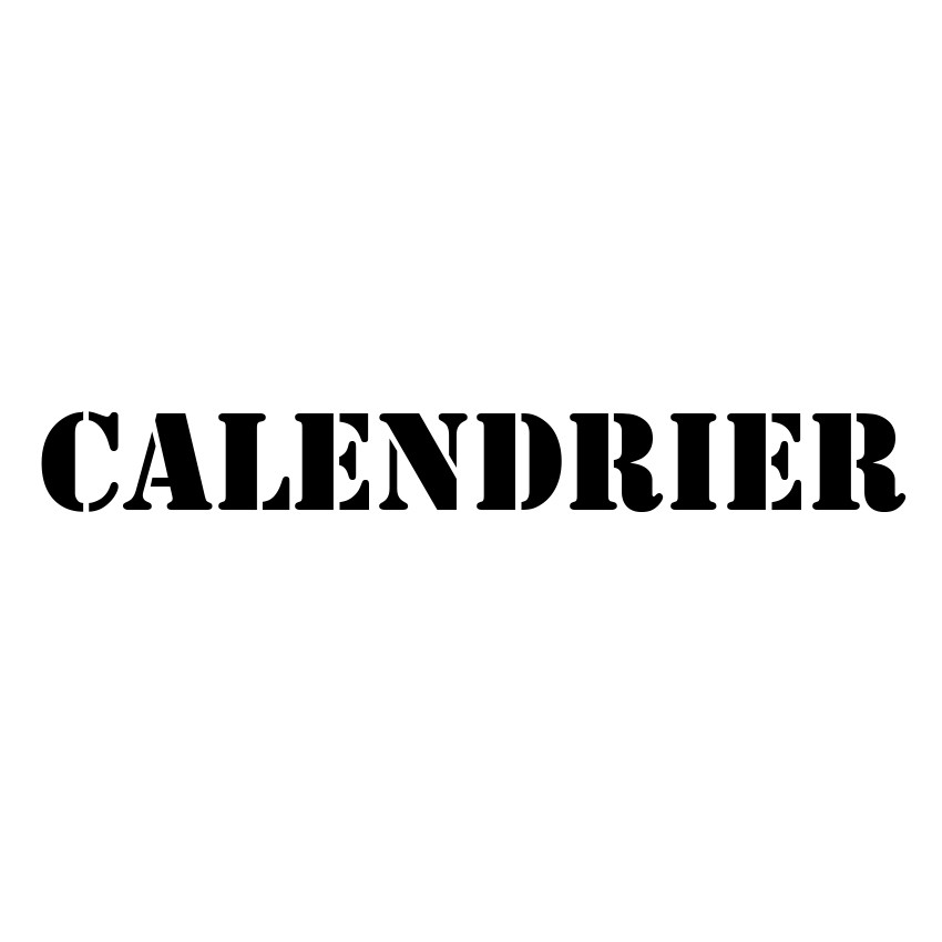 CALENDRIER